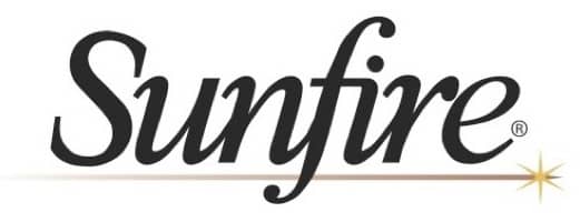 Sunfire Logo in Stylized Black Text