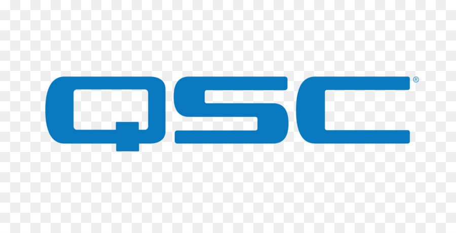 QSC Logo in Blue Text