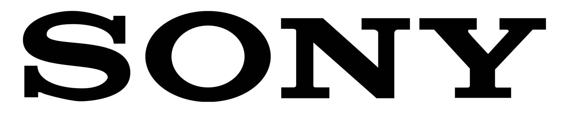 Sony Logo in Black Text